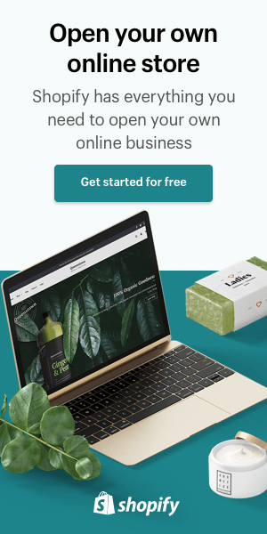 Shopify advert